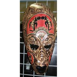 CHOICE on 4 masks with mother of pearl inlay (4)