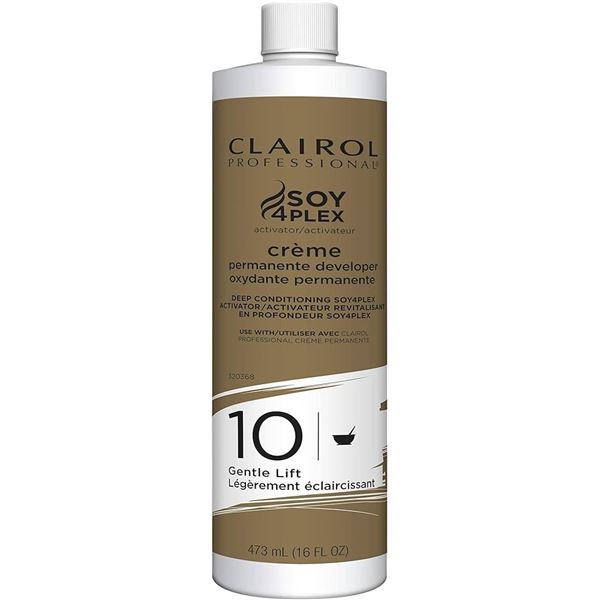NEW CLAIROL SOY 4PLEX ACTIVATOR CLEAR DEVELOPER 10