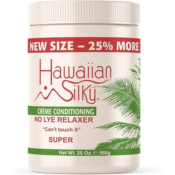 NEW HAWAIIAN SILKY CREAM CONDITIONING NO LYE