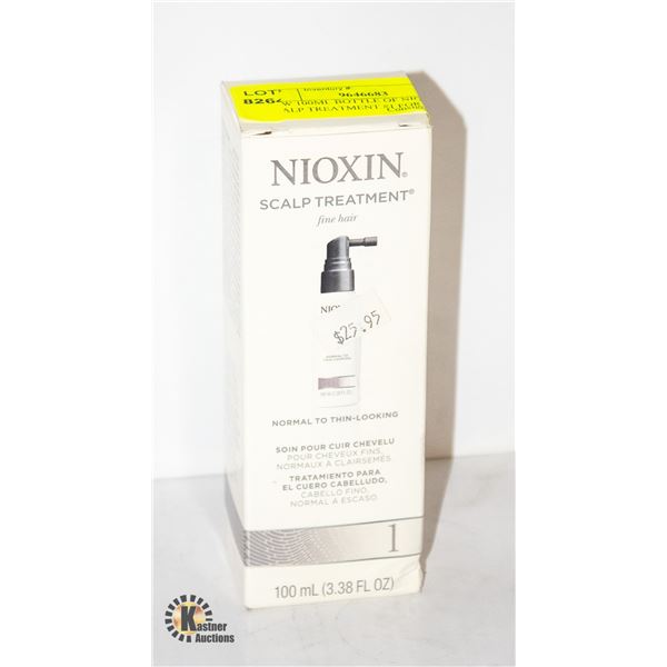 NEW 100ML BOTTLE OF NIOXIN SCALP TREATMENT #1 FOR