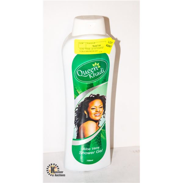 NEW 750ML QUEEN KHADI ALOE VERA SHOWER GEL