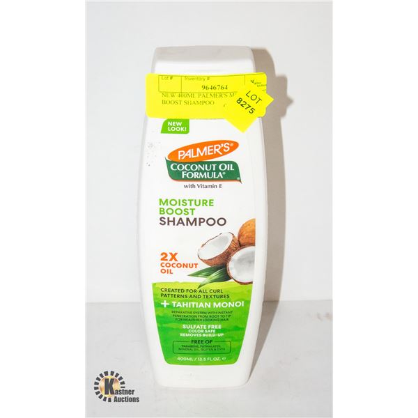 NEW 400ML PALMER'S MOISTURE BOOST SHAMPOO