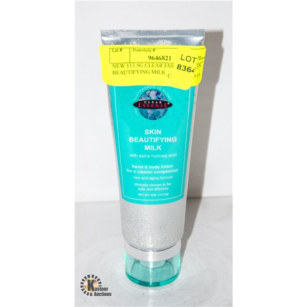 NEW 113.5G CLEAR ESSENCE SKIN BEAUTIFYING MILK