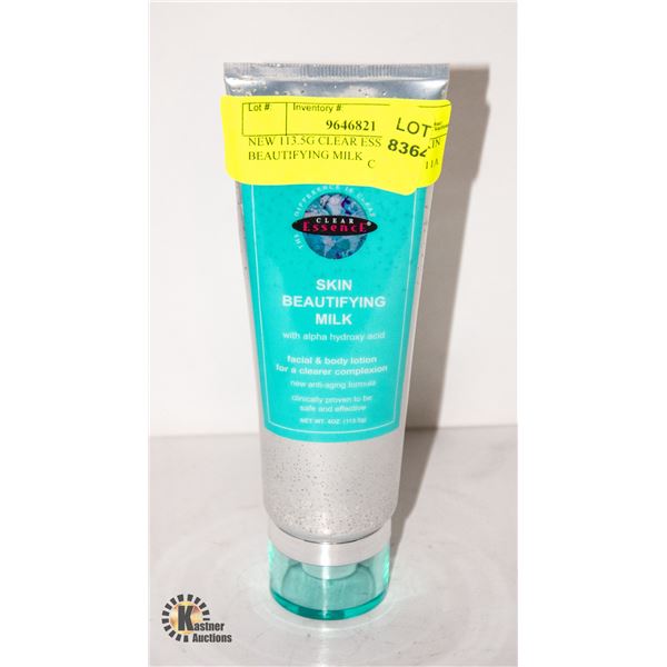 NEW 113.5G CLEAR ESSENCE SKIN BEAUTIFYING MILK