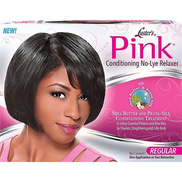NEW LUSTERS PINK CONDITIONING NO LYE RELAXER REG