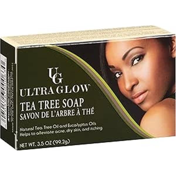 NEW ULTRA GLOW TEA TREE SOAP 99.2G BAR