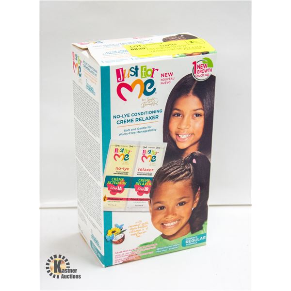NEW JUST FOR ME NO LYE CONDITIONING CREME RELAXER