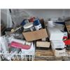 Image 1 : Shelf Lot of Asst. Tools and Plumbing Hardware