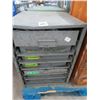 Image 1 : Grey Metal 7 Drawer Cabinet w/O Rings and Supplies