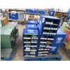 Image 1 : 19-MFC Blue Hardware Bin Cabinet w/Hardware - 19 X $