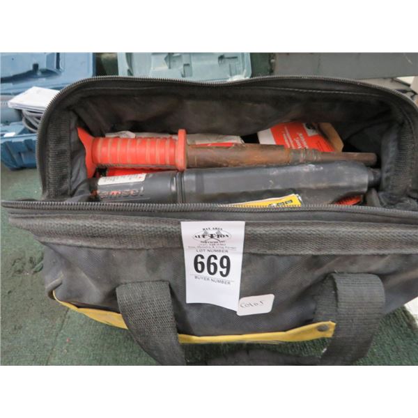 Ramset Stud Gun w/Hardware and Carry Bag