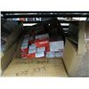 Image 1 : Large Box of Asst. Appliance Parts, Electrical Lighting and Supplies