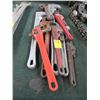 Image 1 : Lot of Asst. Pipe Wrenches