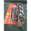 Image 1 : Pipe Cutters, Crescent Wrenches