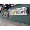 Image 1 : Manual Tile Cutter, Bin w/Hand Tools