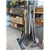 Image 1 : Racks, Shovels, Dry Mop, Pitch Fork