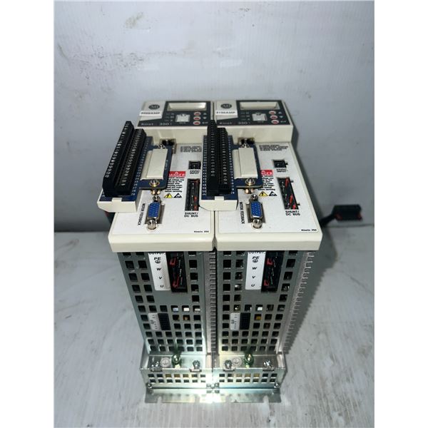 (2) Allen-Bradley #2097-V34PR3-LM Kinetix 350 Drives