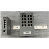 Image 1 : Lot of (2) Misc. Allen Bradley Ethernet Unmanaged Switches #1783-US16T & #1783-US5T