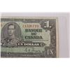 Image 3 : Canadian Dollar Bill - 1937