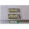 Image 1 : (2) Canadian Dollar Bill - 1973