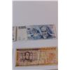 Image 3 : Mexican & France Bills: (2) 1987 20,000 Pesos, (1) 1985 5,000 Pesos, (1) 10 Francs 1966