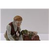 Image 2 : Porcelain Old Man w/ Wine Barrel Figurine - 7"