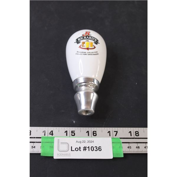 Rickard's White Beer Tap