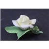 Image 2 : White Rose Porcelain Figurine - 2" x 4"