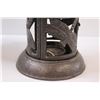 Image 5 : (2) Cast Iron Outdoor Tealight Candle Holder & Decor - 8" x 7"