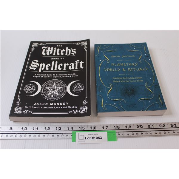 (2) Witch's Spellcraft Book & Planetary Spells & Rituals