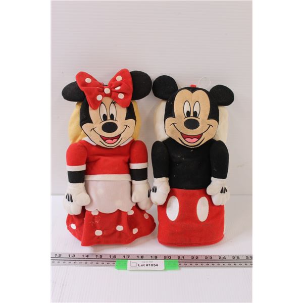Mickey & Minnie Oven Mitts Set