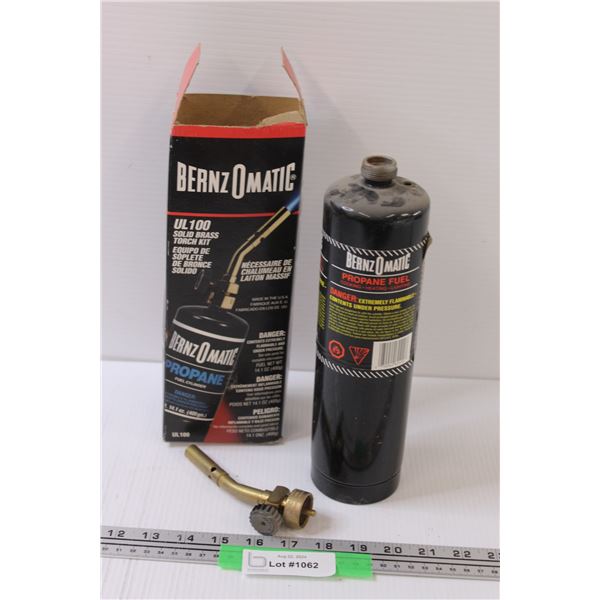 Bernz-o-matic Propane Torch Kit in Box