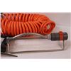 Image 3 : Yard Lot: Spiral Water Hose, (3) Sprinklers