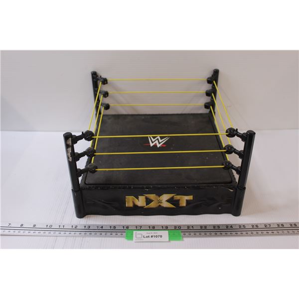 WWE NXT Action Figurine Wrestling Ring - 13" x 7"
