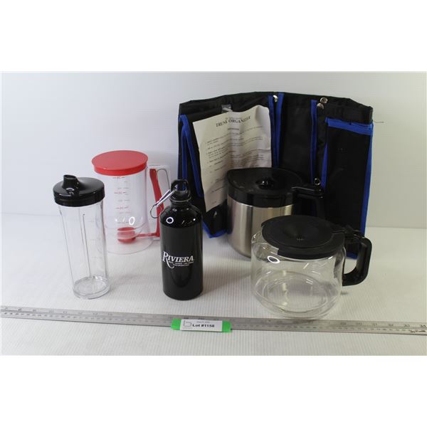 Trunk Organizer - Pancake Maker - Coffee Pots - Drinking Bottles