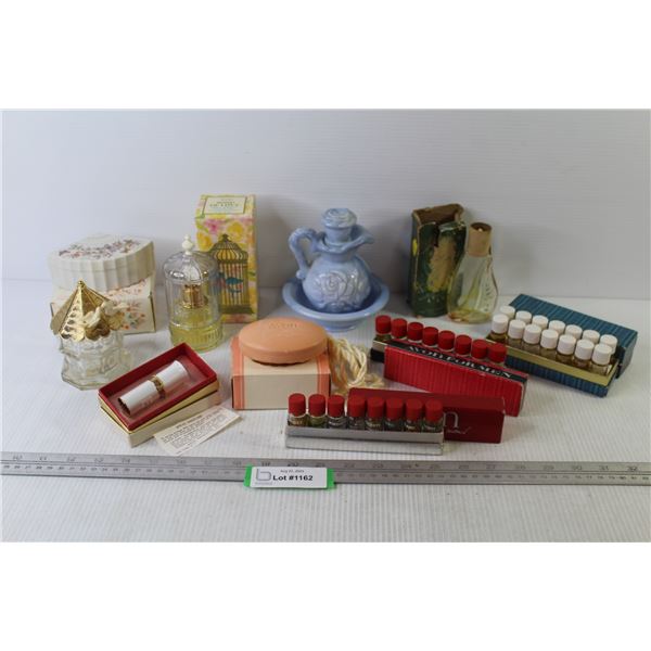 Assorted Avon Perfumes & Containers