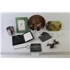 Image 1 : Norman Rockwell Plate - Ducks Unlimited Coasters & Calculator - Matchless Book - Misc. Items