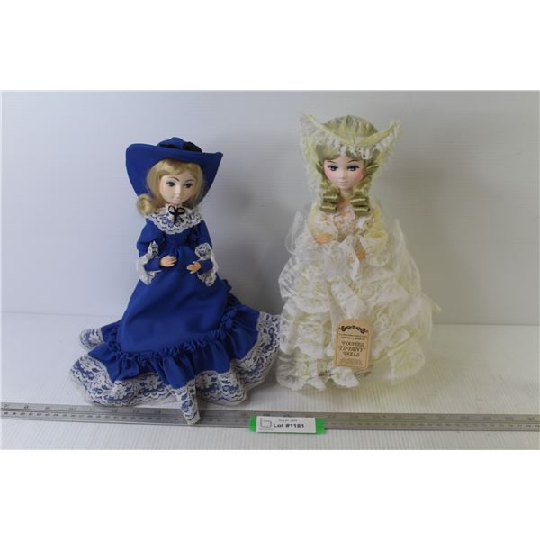 (2) Tiffany Dolls (one is musical)