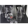 Image 3 : (7) Assorted Oil Lamp Chimneys
