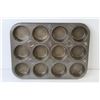 Image 7 : Vintage Baking Pans 1920's - Muffin Baking Pan