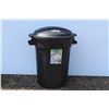 Image 1 : **80L Plastic Garbage Can w/Snap-on Lid (unused)