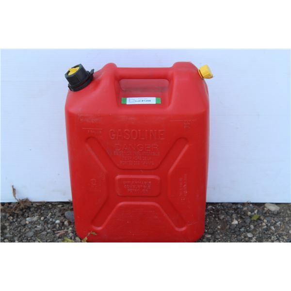 **5 Gallon Plastic Gas Can
