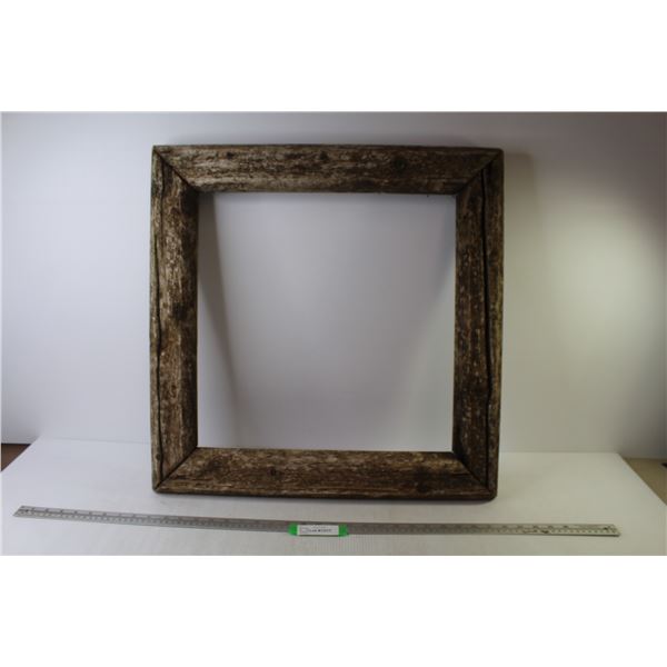 Rustic Farm Board Frame (24" x 24")