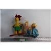 Image 1 : (3) The Simpsons Plush Toys - Sideshow Bob, Bart and Maggie