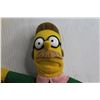 Image 3 : (3) The Simpsons Plush Toys - Bart, Lisa and Ned Flanders
