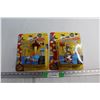 Image 1 : (2) The Simpsons Prison Sideshow Bob and Itchy & Scratch Figures