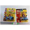 Image 1 : (2) The Simpsons Bartman and Number One Figures