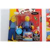Image 3 : (2) The Simpsons Fat Tony and Bumblebee Man Figures
