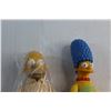 Image 2 : (3) The Simpsons Plush Toys - Homer, Marge and Maggie