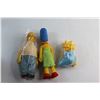 Image 4 : (3) The Simpsons Plush Toys - Homer, Marge and Maggie